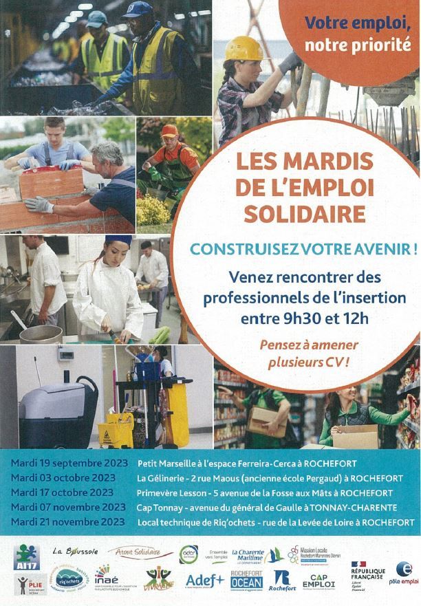 Les mardis de l'emploi solidaire